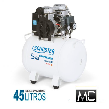 Compressor Odontológico Schuster S45